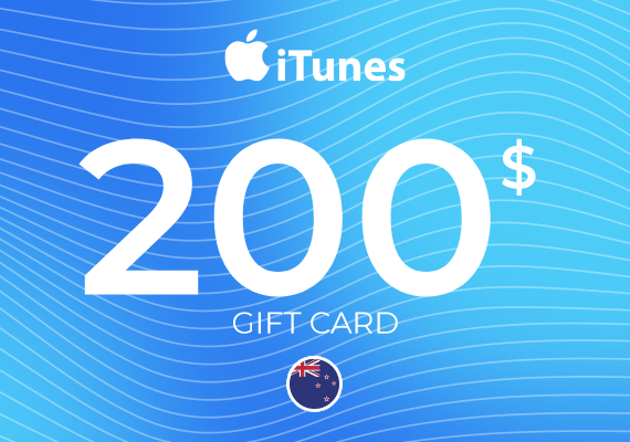 Apple iTunes Gift Card 200 NZD Key - NEW ZEALAND